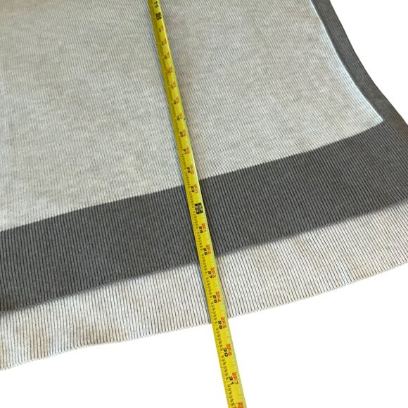 Lululemon Opened Up Hooded Poncho Heathered Gray Cashmere Blend Short Sleeve XS - Picture 9 of 13